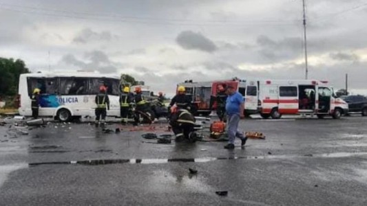 La tragedia que conmociona al ascenso: murieron cuatro policías que viajaban a Brown-Rafaela