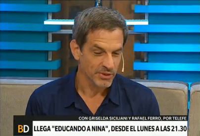 Rafael Ferro: "A veces no podemos grabar de la risa"