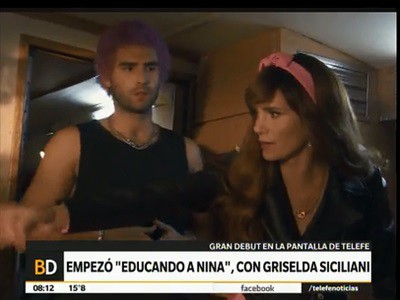 Griselda Siciliani: "me identifico con mis dos personajes" de "Educando a Nina"