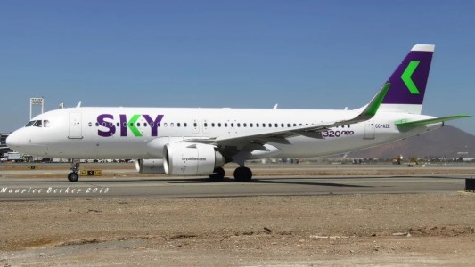 El Gobierno nacional autorizó a SKY Airline a operar vuelos regulares entre Santiago de Chile y El Calafate