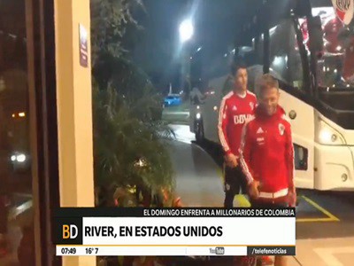 River ya entrena en Florida
