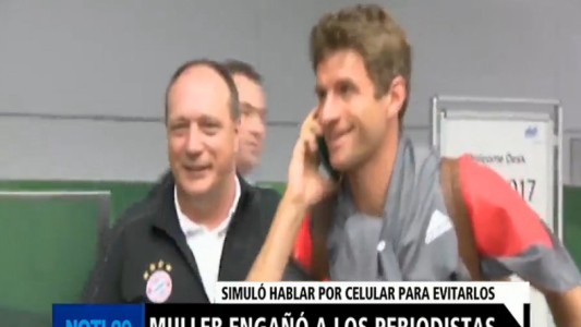 Muller engañó a los periodistas