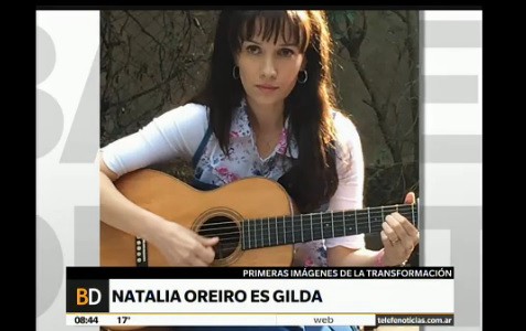 Natalia Oreiro es Gilda