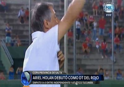 Ervitti y Holan, al rojo vivo