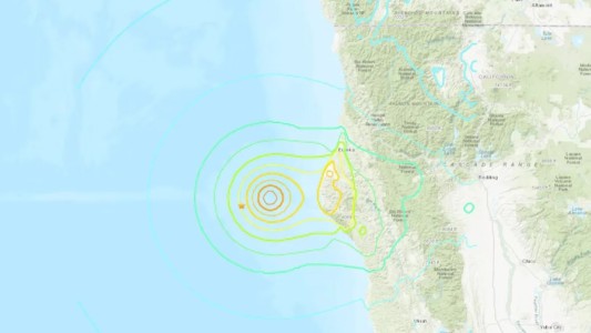 Estados Unidos canceló la alerta de tsunami tras el poderoso sismo en California
