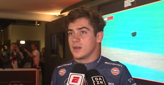 Colapinto, decepcionado tras la eliminación en la Q1: "No fue una gran qualy pero es lo que hay"