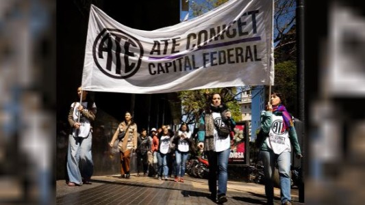 ATE lanzará una nueva "Jornada de Lucha" para el miércoles