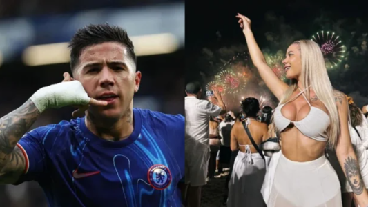 Enzo Fernández estaría en una relación con la ex de L-Gante