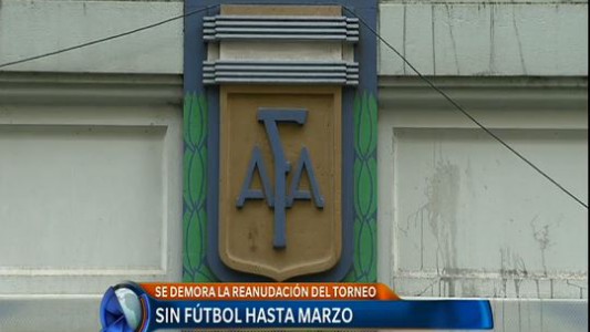 Sin fútbol hasta marzo