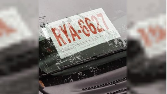 Falta de patentes metálicas: ¿sirven las provisorias en el exterior?