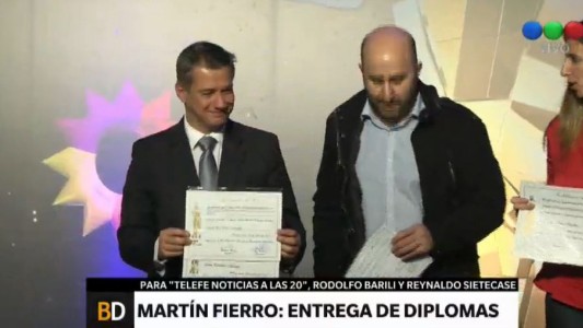 Se entregaron los diplomas a los nominados para los Martín Fierro