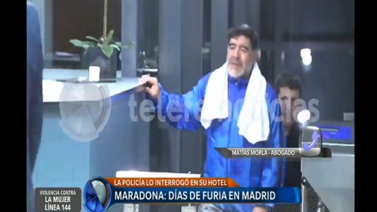 Abogado admitió que Maradona tuvo "una pelea normal" con su pareja pero "no hubo violencia"