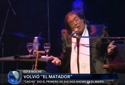 Volvió Cacho Castaña: "Me salvó el amor"