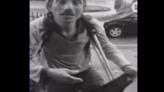 Escándalo en Colombia por falso mendigo que se maquillaba para pedir plata