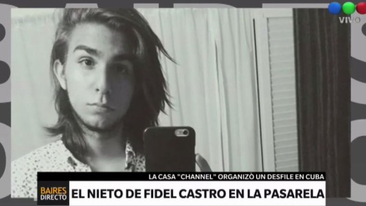 Un nieto de Fidel Castro en el desfile de Chanel en La Habana