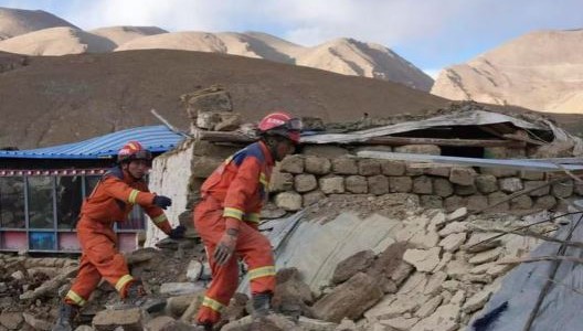 Detectaron 646 réplicas tras el terremoto ​​en China