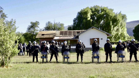 Parque Los Alerces: desalojan un sector ocupado ilegalmente desde 2020 por una comunidad mapuche