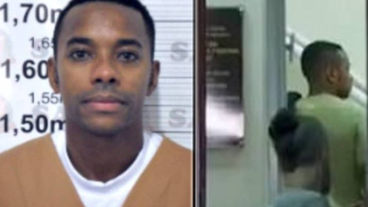 Los días de Robinho en una "cárcel de famosos", con un "Tinder casero" para contactar reclusas