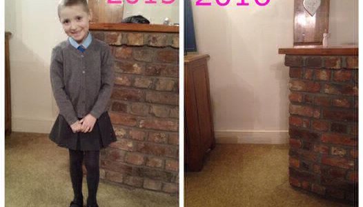 El triste mensaje detrás de estas fotos de los primeros días de clase