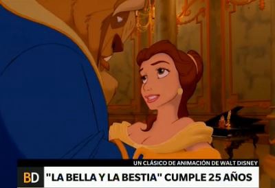 "La Bella y la Bestia" cumple 25 años