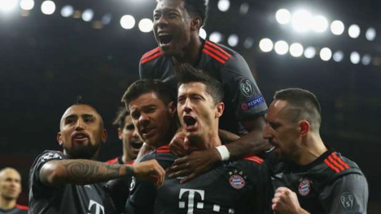 Champions: Bayern Munich humilló al Arsenal y liquidó la serie por 10-2