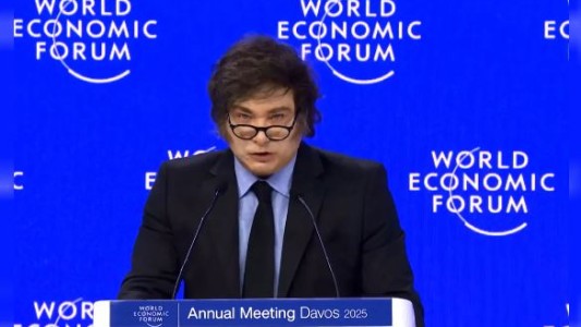 Milei en Davos: "Hay que eliminar el virus de la ideología woke"