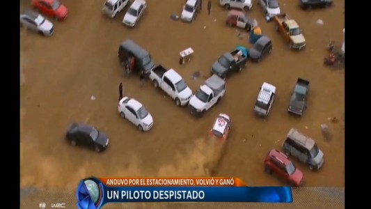 Piloto despistado ganó el rally