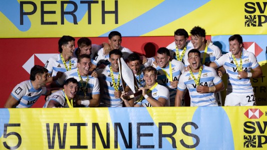 Los Pumas 7s se consagraron bicampeones en Perth