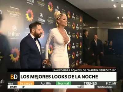 Los mejores "looks" de la noche de los Martín Fierro