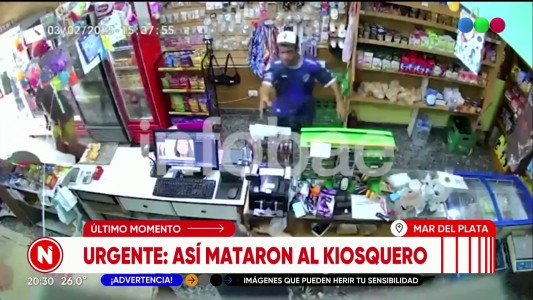 Un disparo a sangre fría: así fue el crimen del kiosquero en Mar del Plata