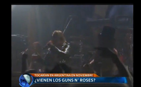 ¿Vienen los Guns N´Roses?
