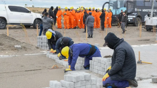 Reinserción: en Santa Cruz los presos salieron a trabajar