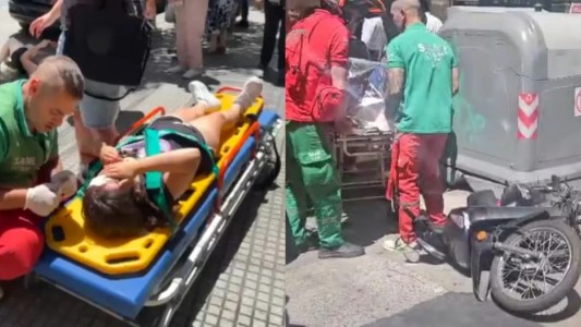 Balvanera: una nena de diez años bajó de un colectivo y fue atropellada por un motociclista