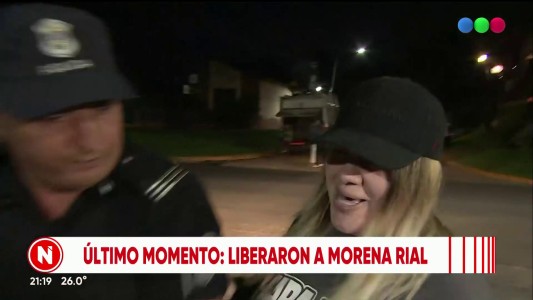 Morena Rial fue liberada tras pasar una semana detenida: así se retiró de la comisaría