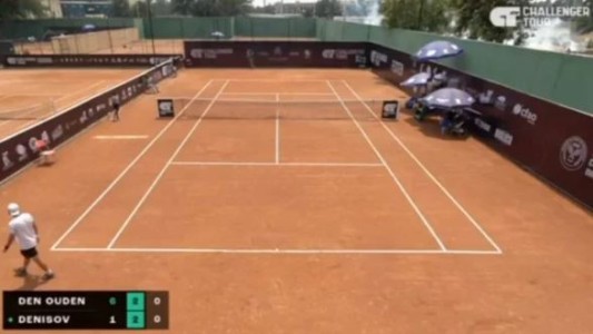 Increíble: un torneo de tenis en la República del Congo tuvo que ser interrumpido por disparos