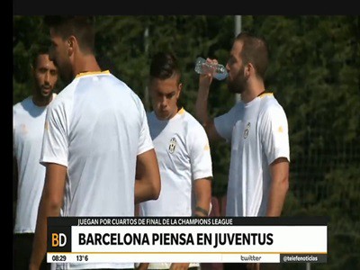 Turín espera el cruce entre Barcelona y Juventus