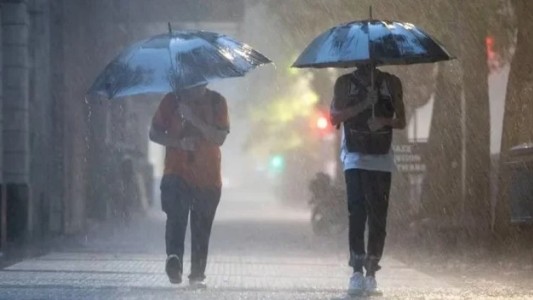 A qué hora llueve en el AMBA y llega el alivio al calor: el informe de Meteored
