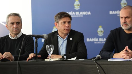 Kicillof pidió que "una porción" del préstamo con el FMI sea destinado a Bahía Blanca