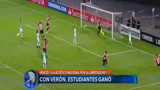 Con Verón, Estudiantes ganó