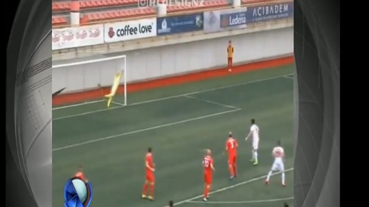 Todo ángulo, en el golazo del viernes