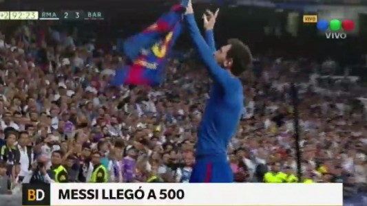 Con dos goles de Messi, Barcelona le ganó a Real Madrid