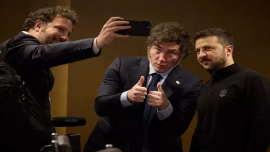 Relación bilateral con Ucrania: Milei mantuvo una conversación telefónica con Zelenski