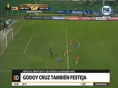 Copa Libertadores: Godoy Cruz ganó en Bolivia y sigue liderando su grupo