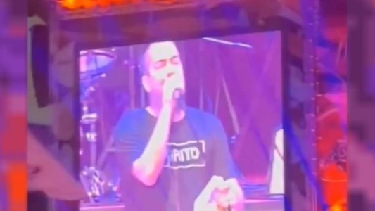 Pato Fontanet, contra el gobierno de Javier Milei en pleno show: "Manga de nazis"