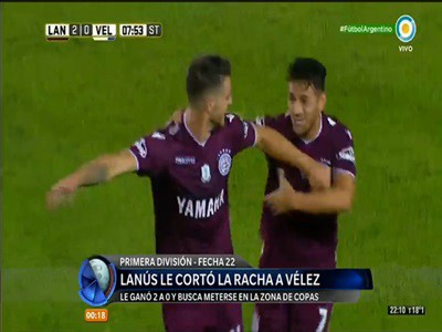 Se completó la fecha: ganaron Lanús y Defensa