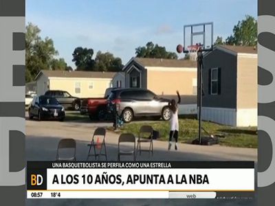 Una niña prodigio del basquet quiere jugar en la NBA