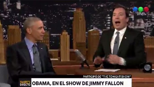 Obama, en el show de Jimmy Fallon