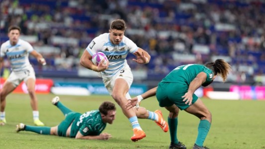 Los Pumas 7s vencieron a Irlanda y son semifinalistas tras 21 años