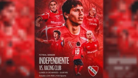 Independiente anunció el clásico de Avellaneda en el fútbol Senior con la vuelta del Kun Agüero