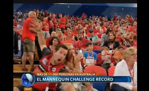 El "mannequin challenge" récord